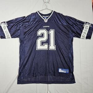 Dallas Cowboys Football Jersey Mens XXL Navy Blue NFL Julius Jones 21 Reebok
